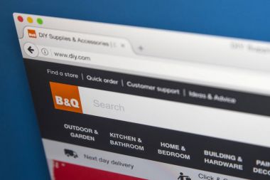 B ve Q perakende Web sitesi