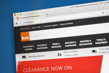 B ve Q perakende Web sitesi