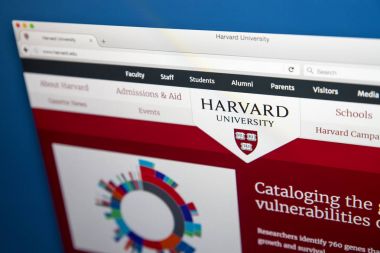 Harvard Üniversitesi Web sitesi