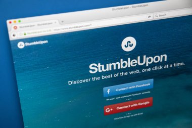 StumbleUpon resmi web sitesi