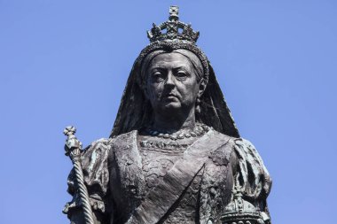 Kraliçe Victoria heykel Weymouth