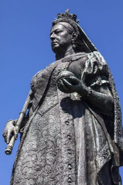 Kraliçe Victoria heykel Weymouth