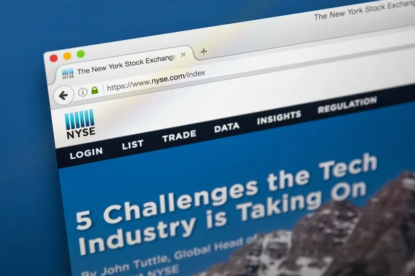 New York Stock Exchange Web sitesi