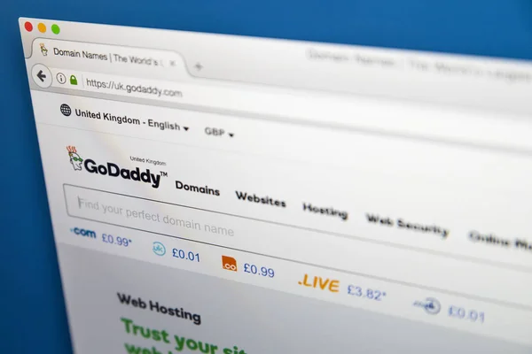 GoDaddy Web Hosting Website