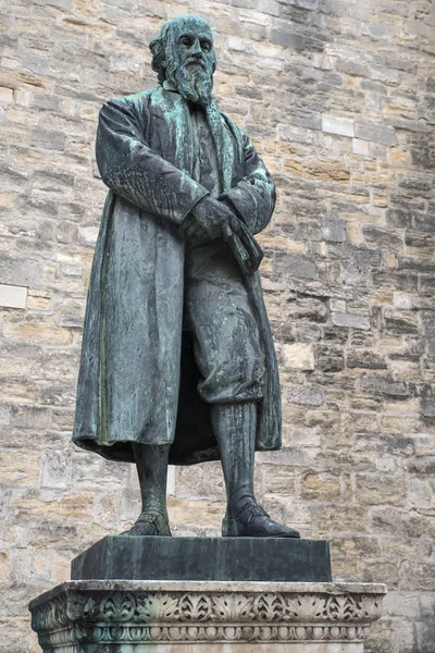 William Barnes Statue in Dorchester — Stock Photo, Image