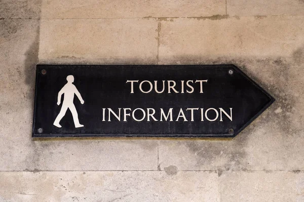 Tourist Information Sign — Stock Photo, Image