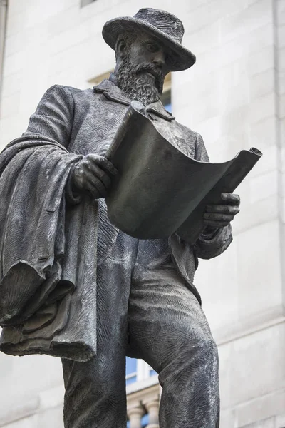 James Henry Greathead standbeeld in Londen — Stockfoto