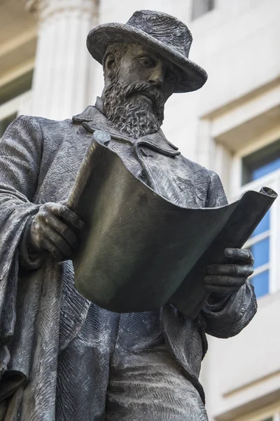 Estátua James Henry Greathead em Londres — Fotografia de Stock