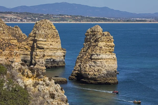 Gyönyörű Kilátás Ponta Piedade Lagos Portugália — Stock Fotó