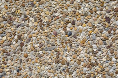 Büyük çakıl yüzeyi çizgili