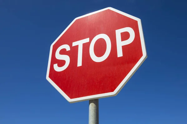 Red Stop Sign — Stock Photo, Image