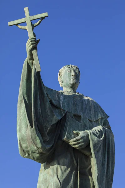 Estatua de Sao Goncalo en Lagos Portugal — Foto de Stock