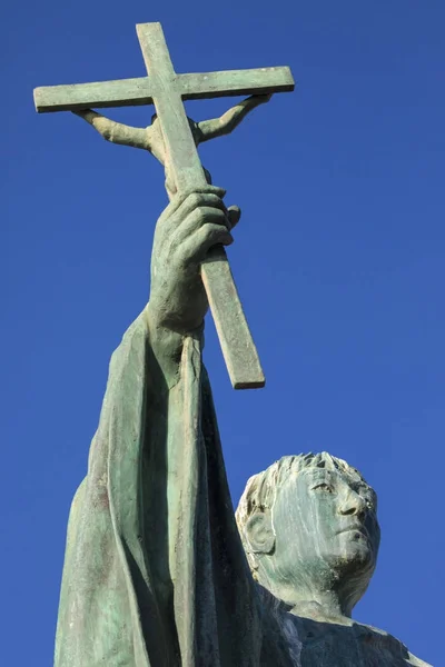Estatua de Sao Goncalo en Lagos Portugal —  Fotos de Stock