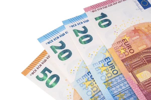 100 EUR v hotovosti — Stock fotografie