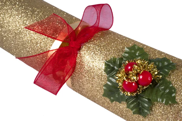 Tradiční vánoční Cracker — Stock fotografie