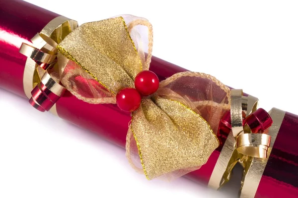 Traditional Christmas Cracker — Stock Photo, Image