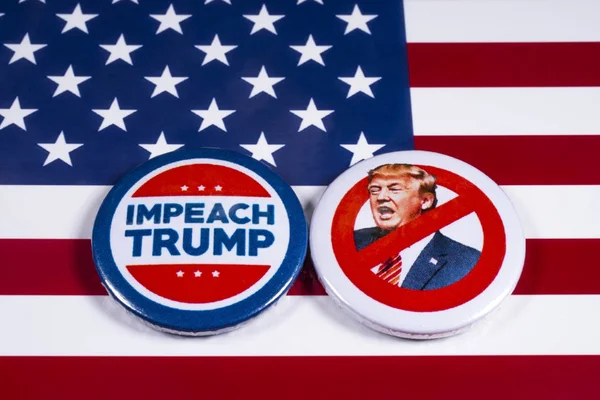 Anti-Trump Badges — Stockfoto