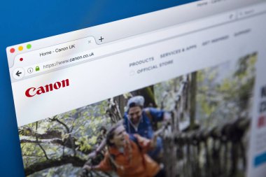 Canon resmi web sitesi