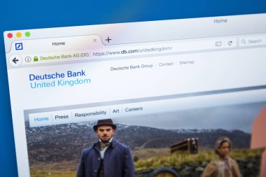 Deutsche Bank Web sitesi