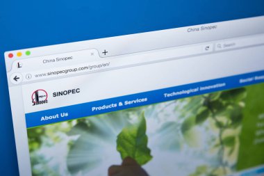 Sinopec Web sitesi
