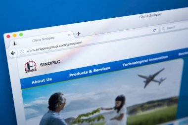 Sinopec Web sitesi