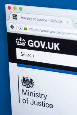 Adalet Bakanlığı web sitesi