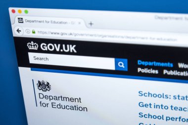 Bölümü Eğitim Web sitesi için