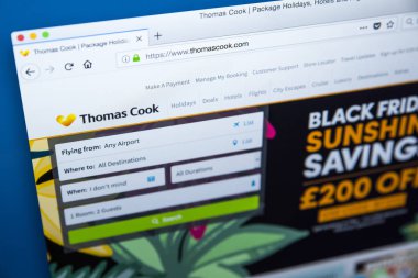 Thomas Cook Web sitesi