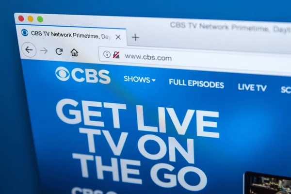 CBS Television Network — Stock Photo, Image