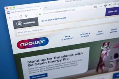 Npower Web sitesi
