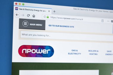 Npower Web sitesi