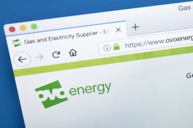OVO enerji Web sitesi