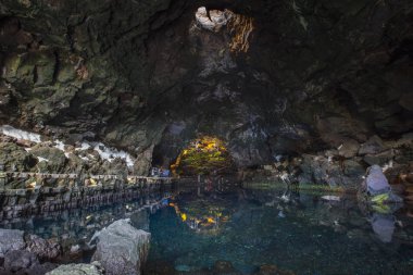 Lanzarote 'deki Jameos del Agua Lava Mağaraları