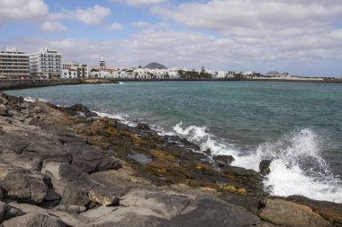 Arrecife de Lanzarote görünümünü