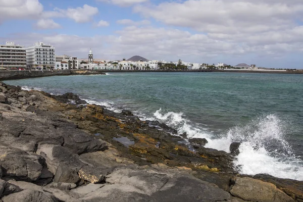 Weergave van Arrecife in Lanzarote — Stockfoto