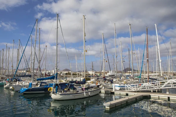 Marina Lanzarote en Arrecife — Foto de Stock