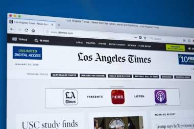 Los Angeles Times Web sitesi