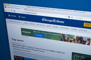 Chicago Tribune Web sitesi