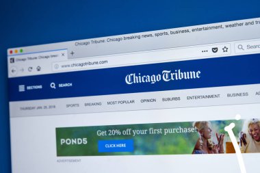 Chicago Tribune Web sitesi