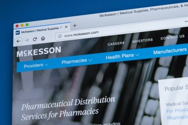 McKesson Corporation Web sitesi