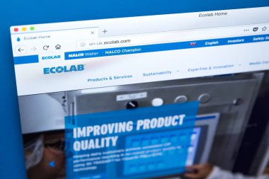 ECOLAB şirket web sitesi