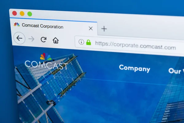 Comcast Corporation Website