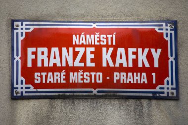 Namesti Franze Kafky Prag 'da