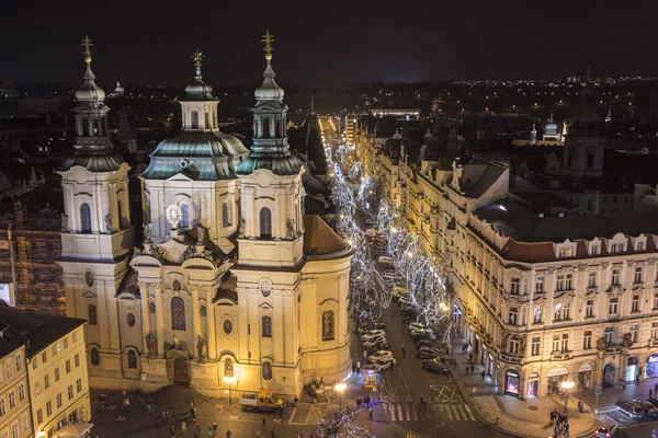 Igreja de S. Nicholas em praga — Fotografia de Stock