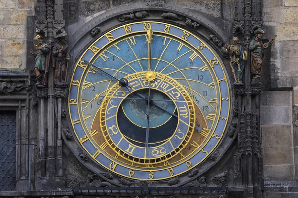 Horloge astronomique dans prague — Photo