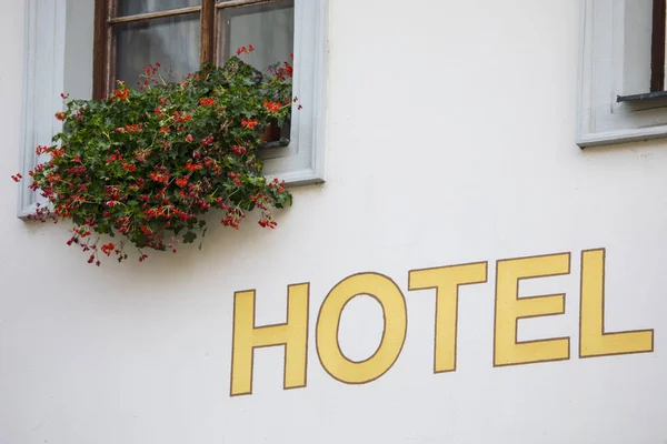 Hotel Sign — Zdjęcie stockowe
