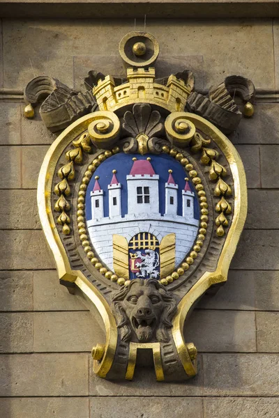 Wappen der Stadt Prag — Stockfoto