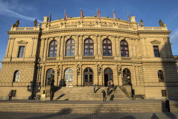 프라하의 rudolfinum — 스톡 사진