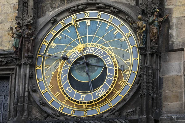 Astronomische klok in Praag Stockfoto