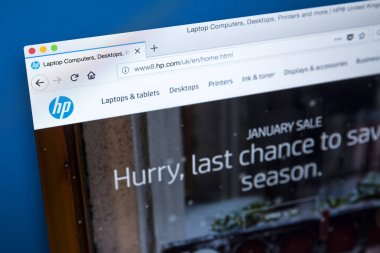 Hewlett Packard Web sitesi